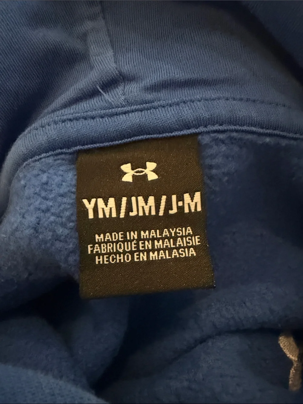 Bundle of 4 - Under Armour Boys Hoodie Sweatshirt Size M - Blue, Gray, Teal, Tan